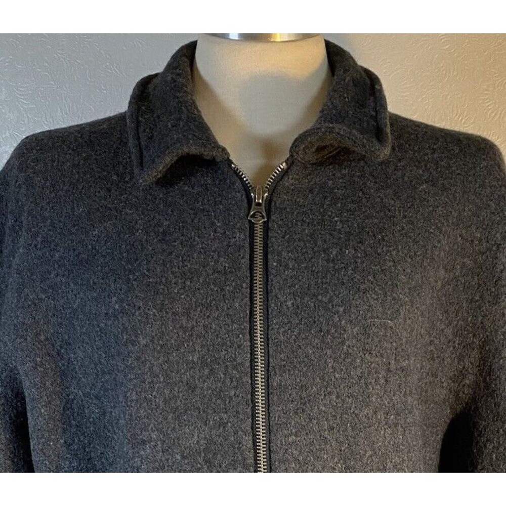 Wallace & Barnes Jacket Mens XL READ Gray Wool - Picture 2 of 12